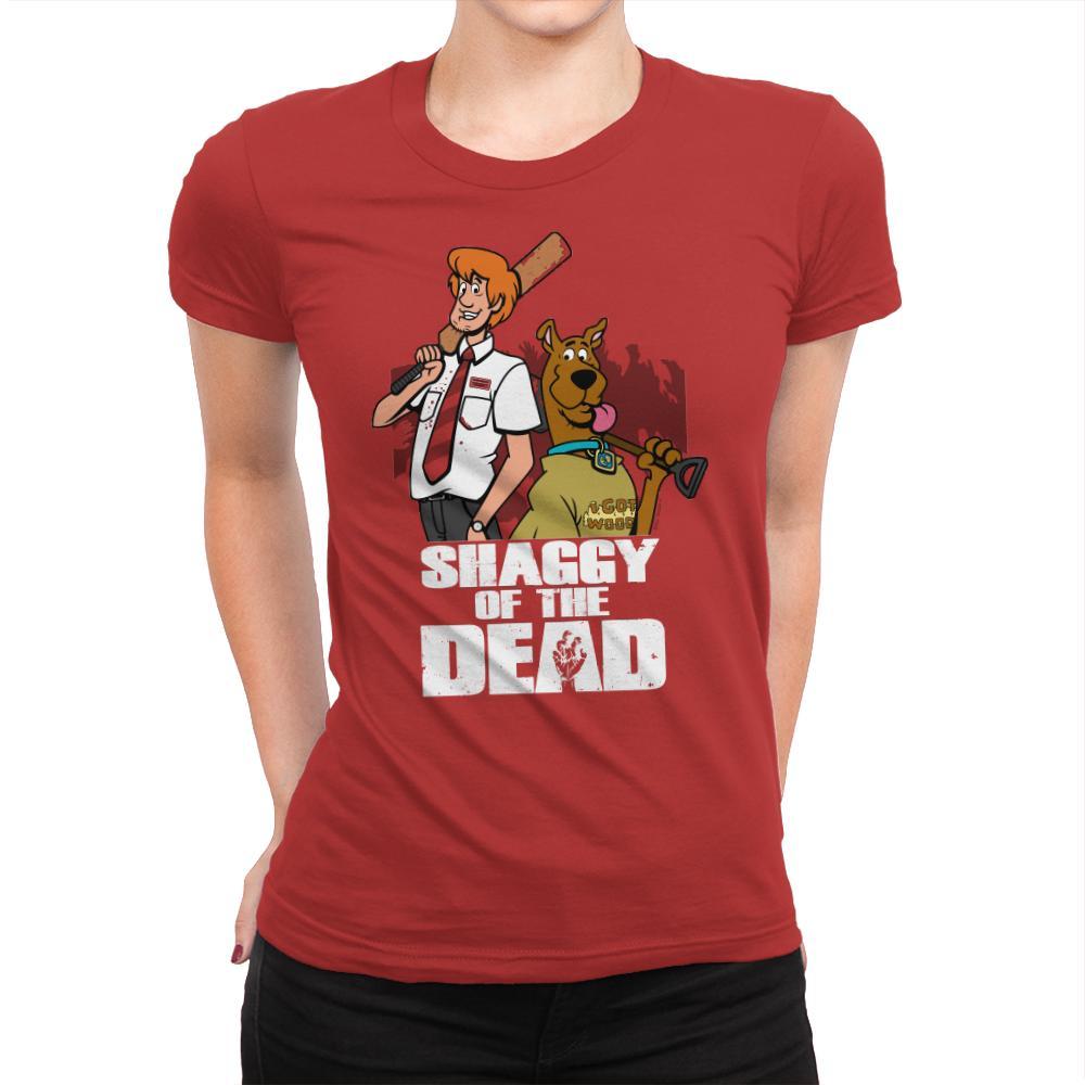 Shaggy of the Dead - Womens Premium T-Shirts RIPT Apparel