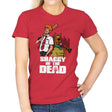Shaggy of the Dead - Womens T-Shirts RIPT Apparel