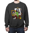 Shaggy the Killer Punk - Crew Neck Sweatshirt Crew Neck Sweatshirt RIPT Apparel Small / Charcoal