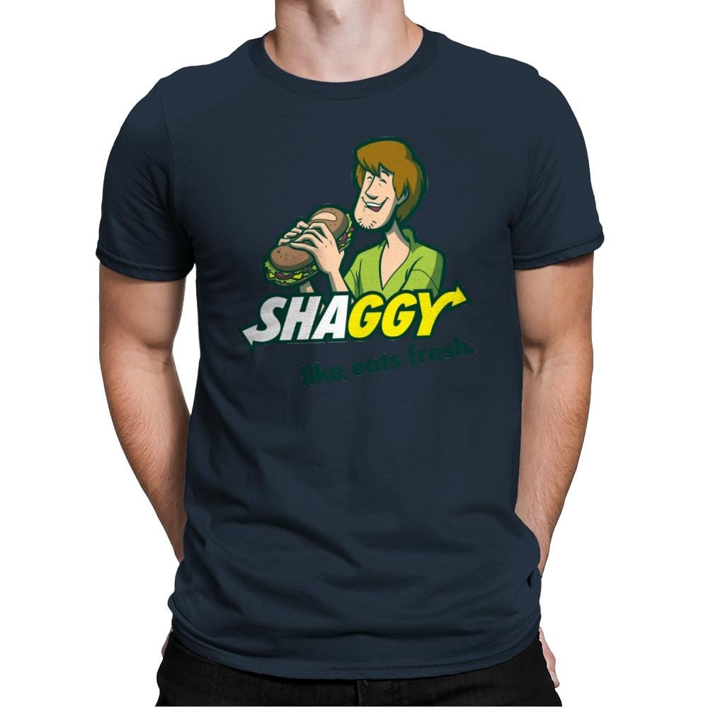 Shaggyway - Mens Premium T-Shirts RIPT Apparel Small / Indigo