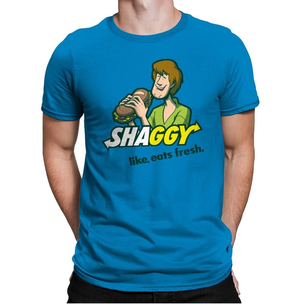 Shaggyway - Mens Premium T-Shirts RIPT Apparel Small / Turqouise