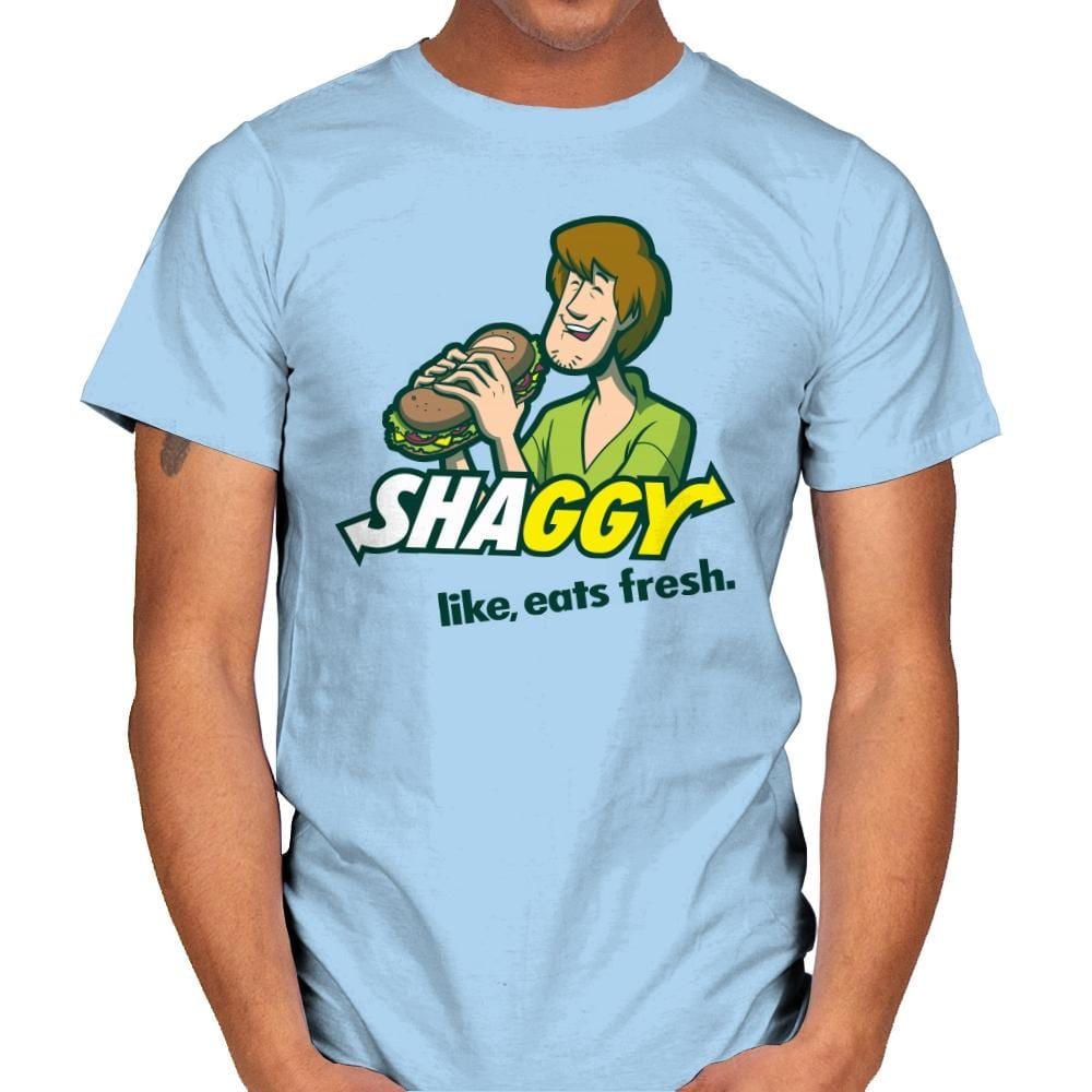 Shaggyway - Mens T-Shirts RIPT Apparel Small / Light Blue