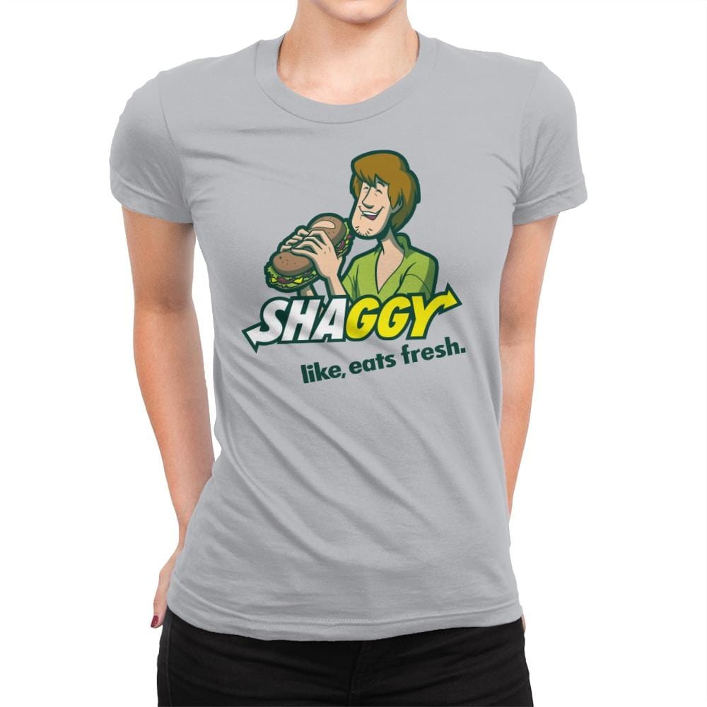Shaggyway - Womens Premium T-Shirts RIPT Apparel Small / Silver
