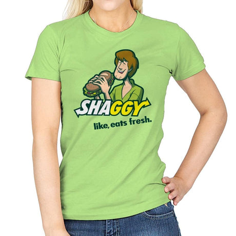 Shaggyway - Womens T-Shirts RIPT Apparel Small / Mint Green