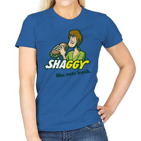 Shaggyway - Womens T-Shirts RIPT Apparel Small / Royal