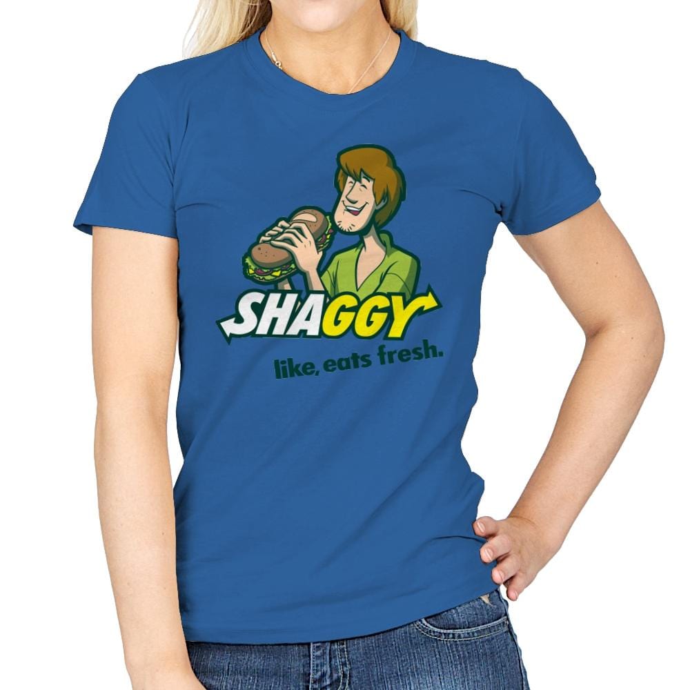 Shaggyway - Womens T-Shirts RIPT Apparel Small / Royal