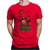 Shamrock - Mens Premium T-Shirts RIPT Apparel Small / Red