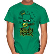 Shamrock - Mens T-Shirts RIPT Apparel Small / Kelly Green