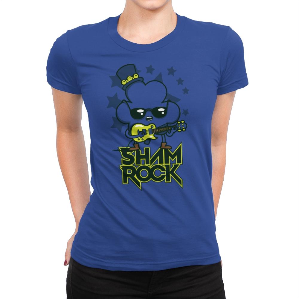 Shamrock - Womens Premium T-Shirts RIPT Apparel Small / Royal