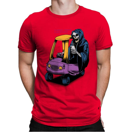 Share Your Location - Mens Premium T-Shirts RIPT Apparel Small / Red