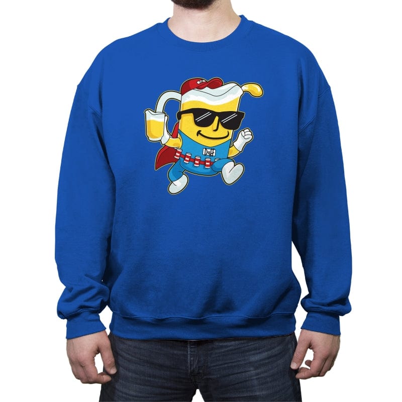 Shared Catchphrase! - Crew Neck Sweatshirt Crew Neck Sweatshirt RIPT Apparel Small / Royal