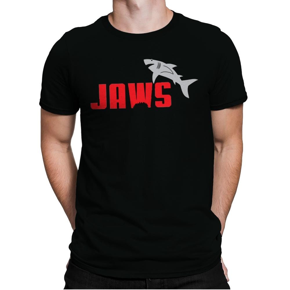 Shark Athletics - Mens Premium T-Shirts RIPT Apparel Small / Black