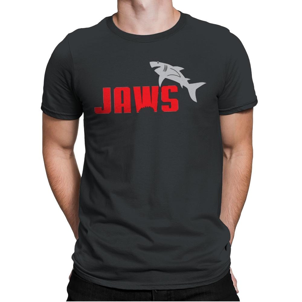 Shark Athletics - Mens Premium T-Shirts RIPT Apparel Small / Heavy Metal