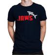 Shark Athletics - Mens Premium T-Shirts RIPT Apparel Small / Midnight Navy