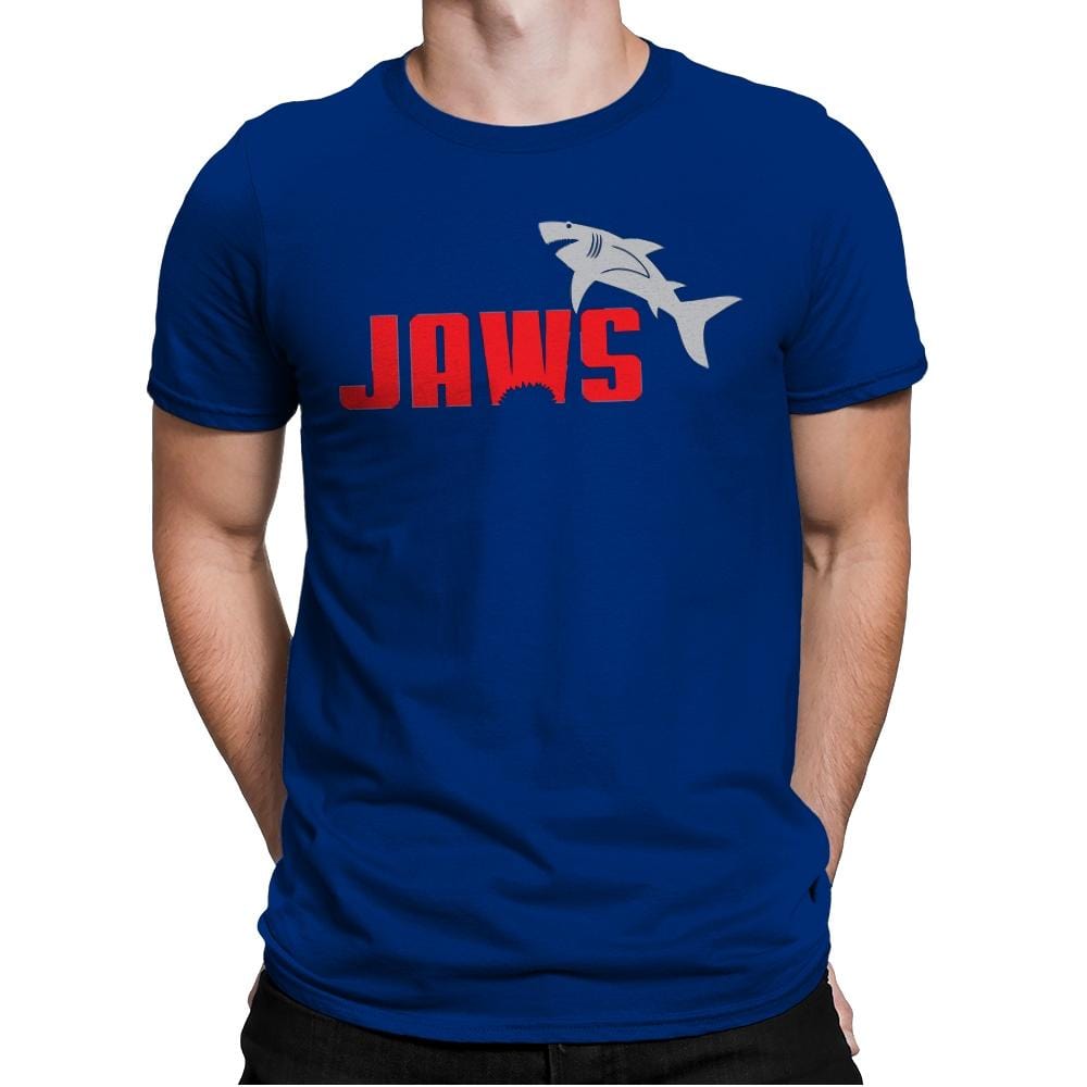Shark Athletics - Mens Premium T-Shirts RIPT Apparel Small / Royal