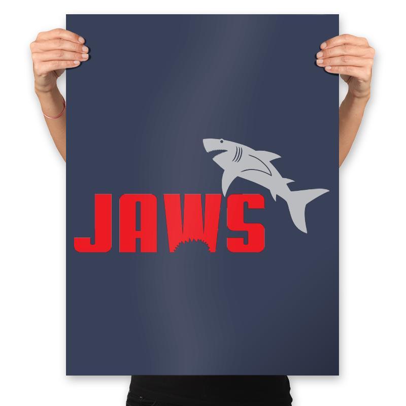Shark Athletics - Prints Posters RIPT Apparel 18x24 / Navy
