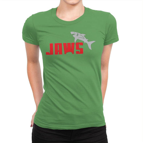 Shark Athletics - Womens Premium T-Shirts RIPT Apparel Small / Kelly