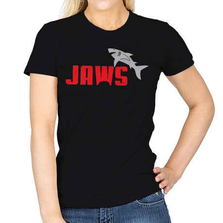Shark Athletics - Womens T-Shirts RIPT Apparel Small / Black