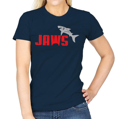 Shark Athletics - Womens T-Shirts RIPT Apparel Small / Navy