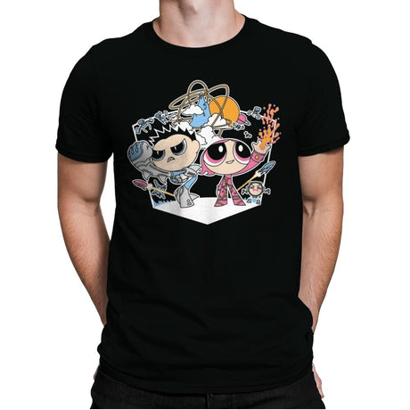 Shark & Lava - Mens Premium T-Shirts RIPT Apparel Small / Black