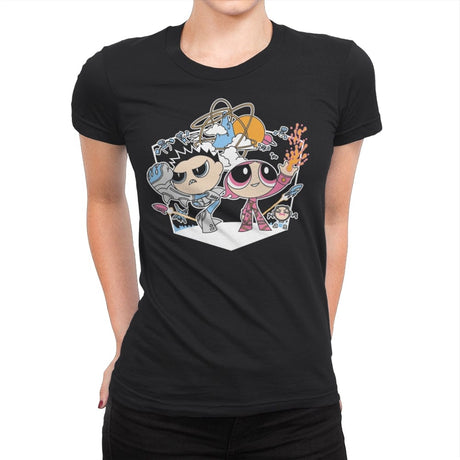Shark & Lava - Womens Premium T-Shirts RIPT Apparel Small / Black