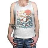 Sharkiri Sushi - Tanktop Tanktop RIPT Apparel X-Small / White