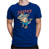 Sharky Boy - Mens Premium T-Shirts RIPT Apparel Small / Royal
