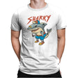 Sharky Boy - Mens Premium T-Shirts RIPT Apparel Small / White