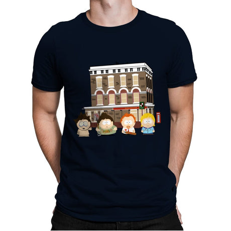 Shaun of the Park - Mens Premium T-Shirts RIPT Apparel Small / Midnight Navy