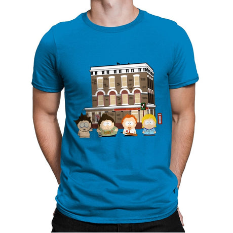 Shaun of the Park - Mens Premium T-Shirts RIPT Apparel Small / Turqouise