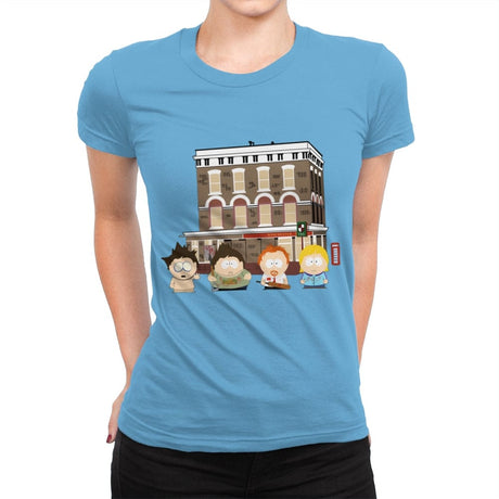 Shaun of the Park - Womens Premium T-Shirts RIPT Apparel Small / Turquoise