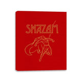 Shazeppelin - Canvas Wraps Canvas Wraps RIPT Apparel 11x14 / Red