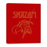 Shazeppelin - Canvas Wraps Canvas Wraps RIPT Apparel 16x20 / Red