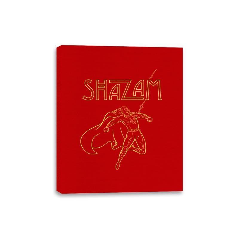 Shazeppelin - Canvas Wraps Canvas Wraps RIPT Apparel 8x10 / Red