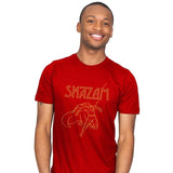 Shazeppelin - Mens T-Shirts RIPT Apparel Small / Red