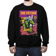 She Fiction - Crew Neck Sweatshirt Crew Neck Sweatshirt RIPT Apparel Small / Black