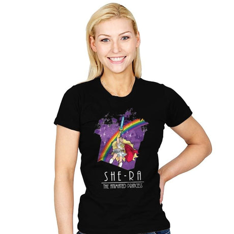 SHE-RA the Animated Princess - Womens T-Shirts RIPT Apparel