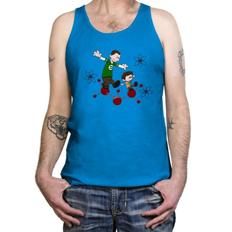 Sheldon e Leonard - Tanktop Tanktop RIPT Apparel X-Small / Teal