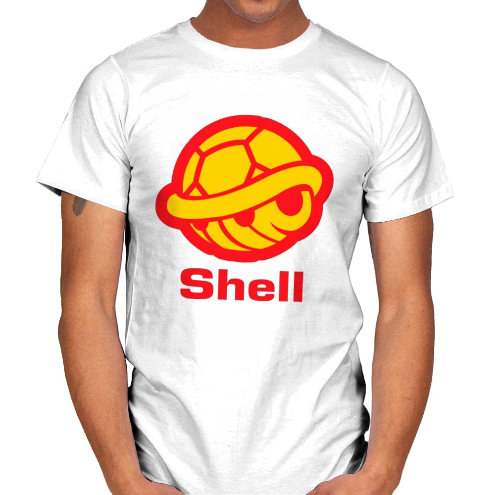 Shell - Mens T-Shirts RIPT Apparel Small / White