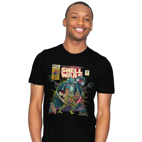 Shell Wars - Mens T-Shirts RIPT Apparel