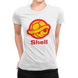 Shell - Womens Premium T-Shirts RIPT Apparel Small / White