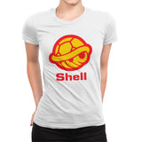 Shell - Womens Premium T-Shirts RIPT Apparel Small / White