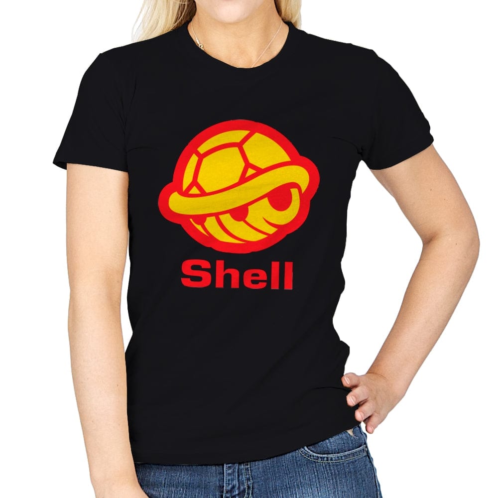 Shell - Womens T-Shirts RIPT Apparel Small / Black