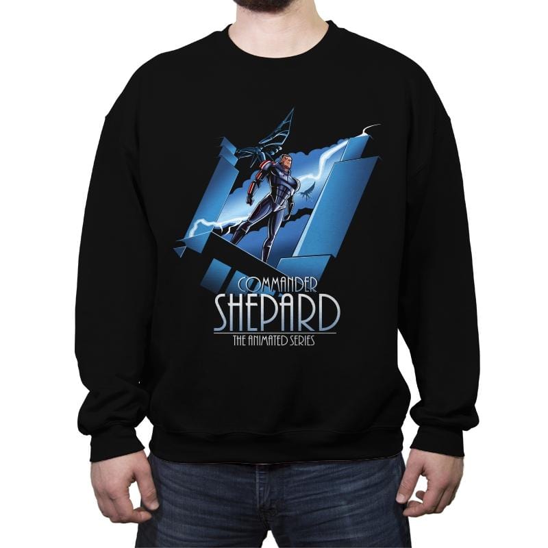 Shepard - Crew Neck Sweatshirt Crew Neck Sweatshirt RIPT Apparel Small / Black