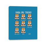 Shiba Inu Tricks - Canvas Wraps Canvas Wraps RIPT Apparel 11x14 / Sapphire