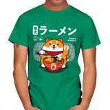 Shiba Ramen - Mens T-Shirts RIPT Apparel Small / Kelly
