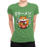 Shiba Ramen - Womens Premium T-Shirts RIPT Apparel Small / Kelly
