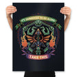 Shield and Sword - Prints Posters RIPT Apparel 18x24 / Black