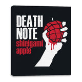 Shinigami Apple - Canvas Wraps Canvas Wraps RIPT Apparel 16x20 / Black