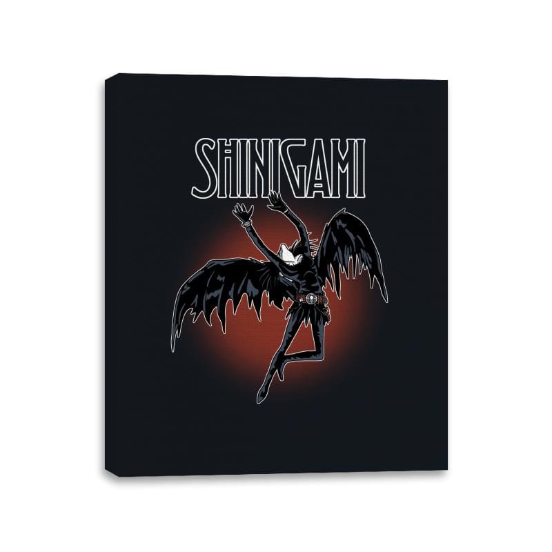 Shinigami - Canvas Wraps Canvas Wraps RIPT Apparel 11x14 / Black